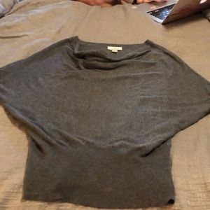 Ladies elegant gray sweater